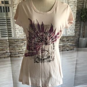 Women’s Seven 7 Keep The Faith Tee Sz Medium